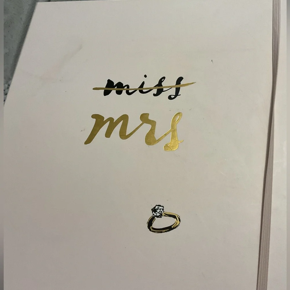 Used Kate spade wedding planner/binder
